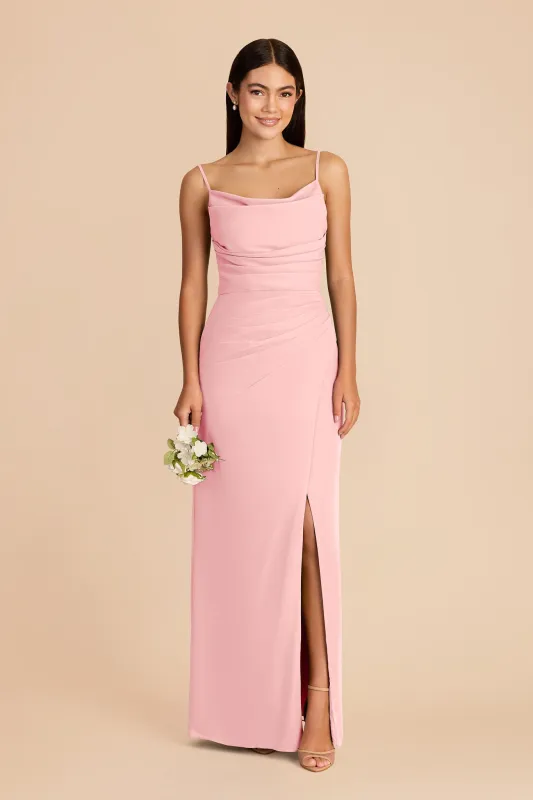 Lydia Chiffon Dress - Bubblegum Pink made by Birdy Grey