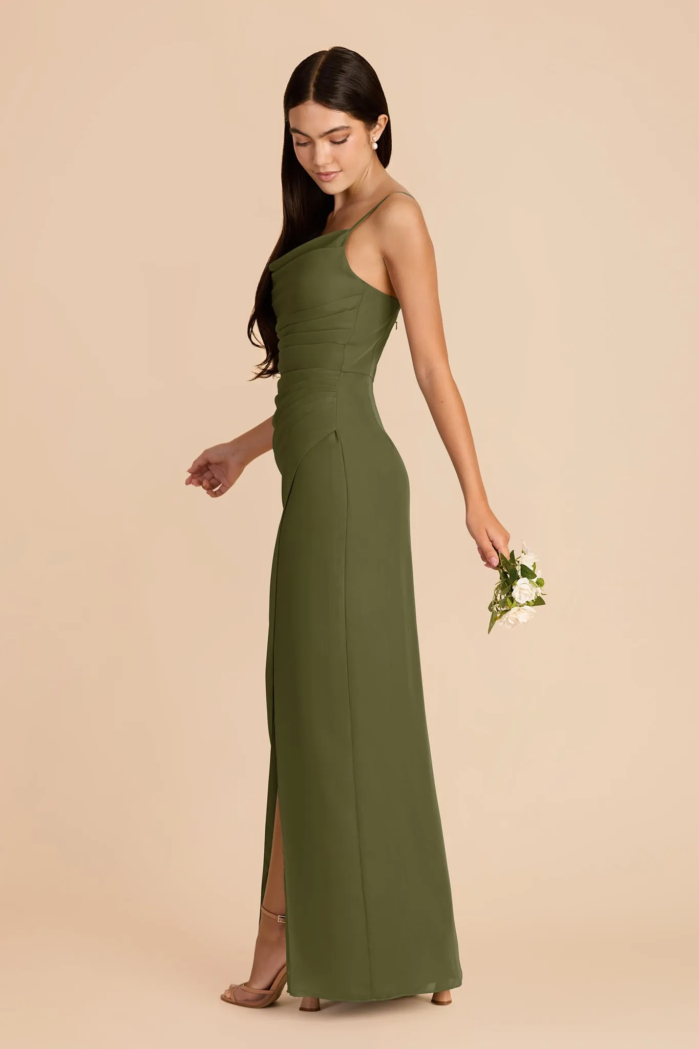 Lydia Chiffon Dress - Martini sold by Birdy Grey product image thumbnail 4