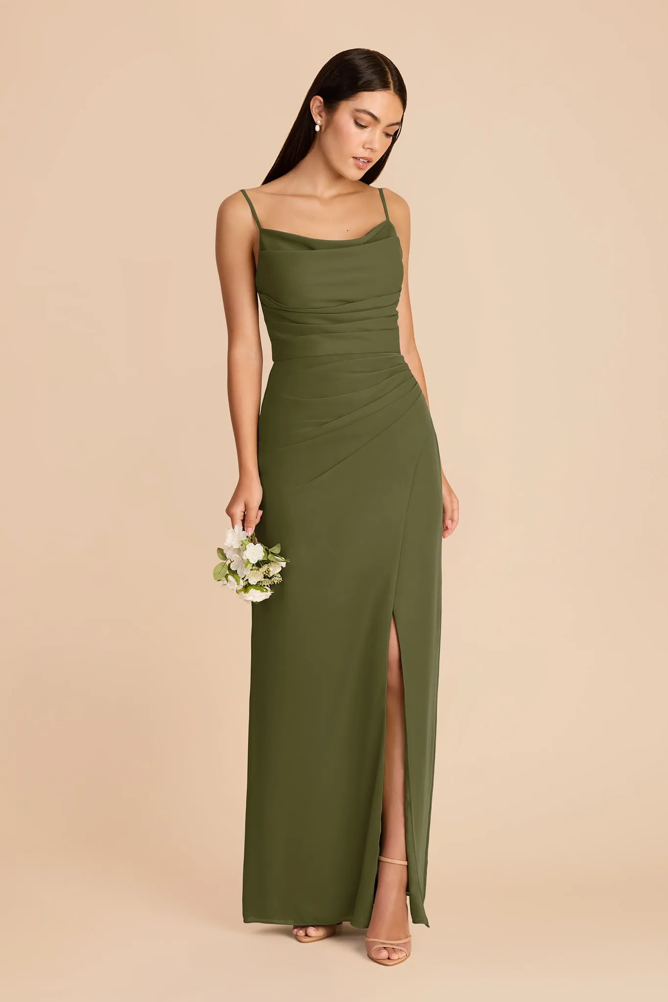 Lydia Chiffon Dress - Martini sold by Birdy Grey product image thumbnail 3