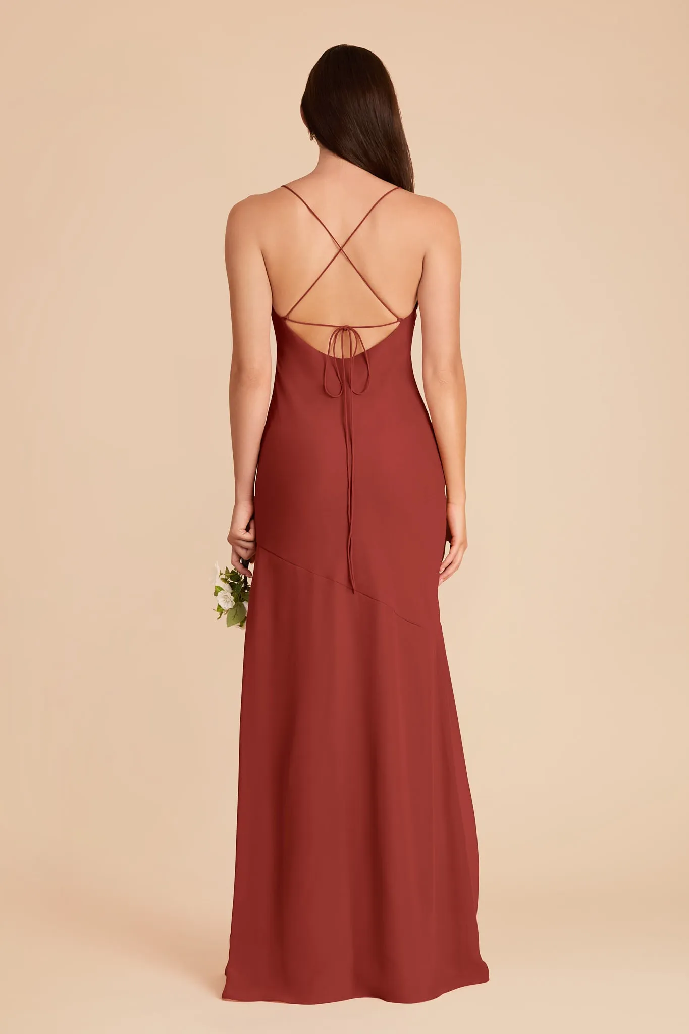 Olivia Chiffon Dress - Spice sold by Birdy Grey product image thumbnail 5