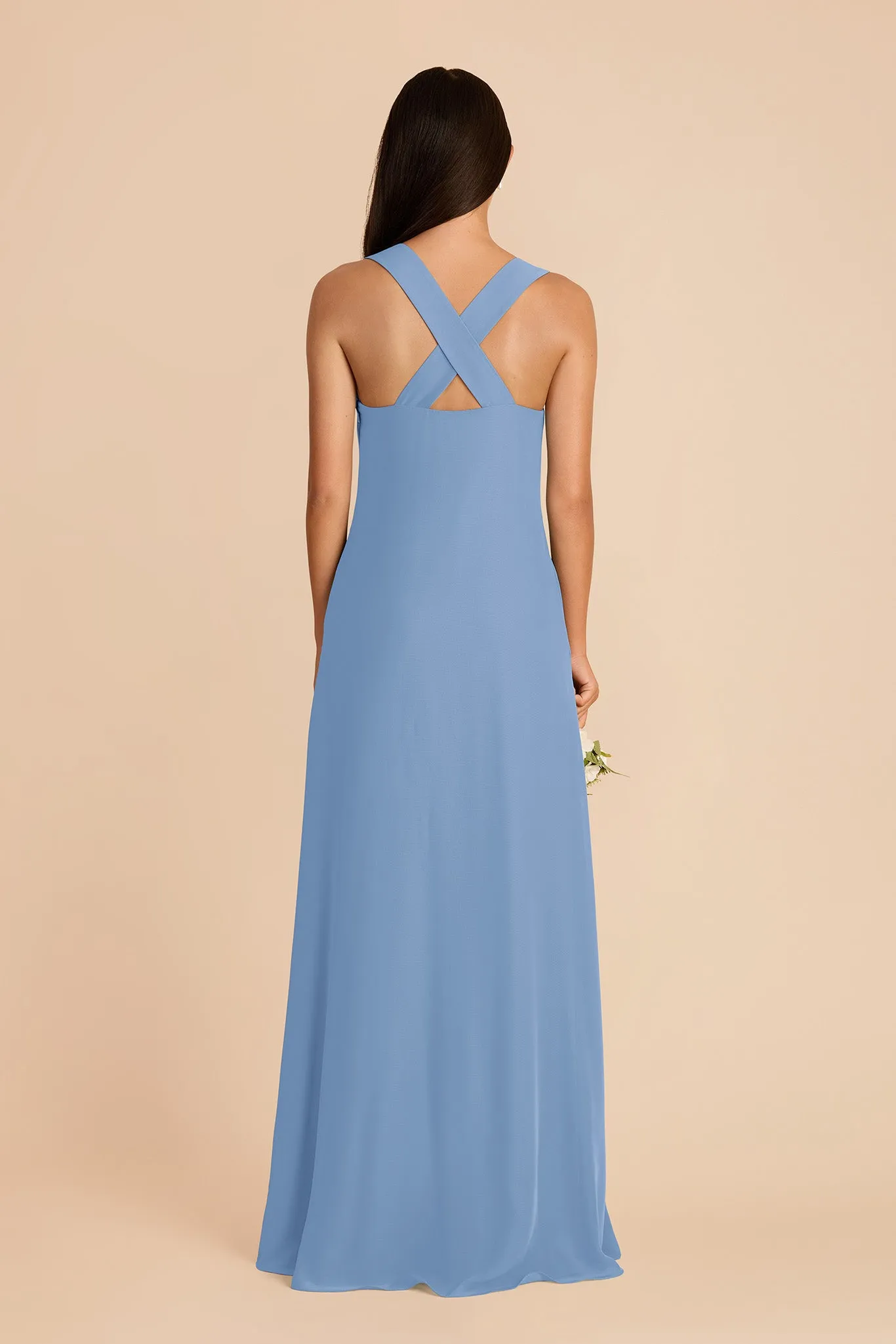 Veronica Chiffon Dress - Bluebell sold by Birdy Grey product image thumbnail 5