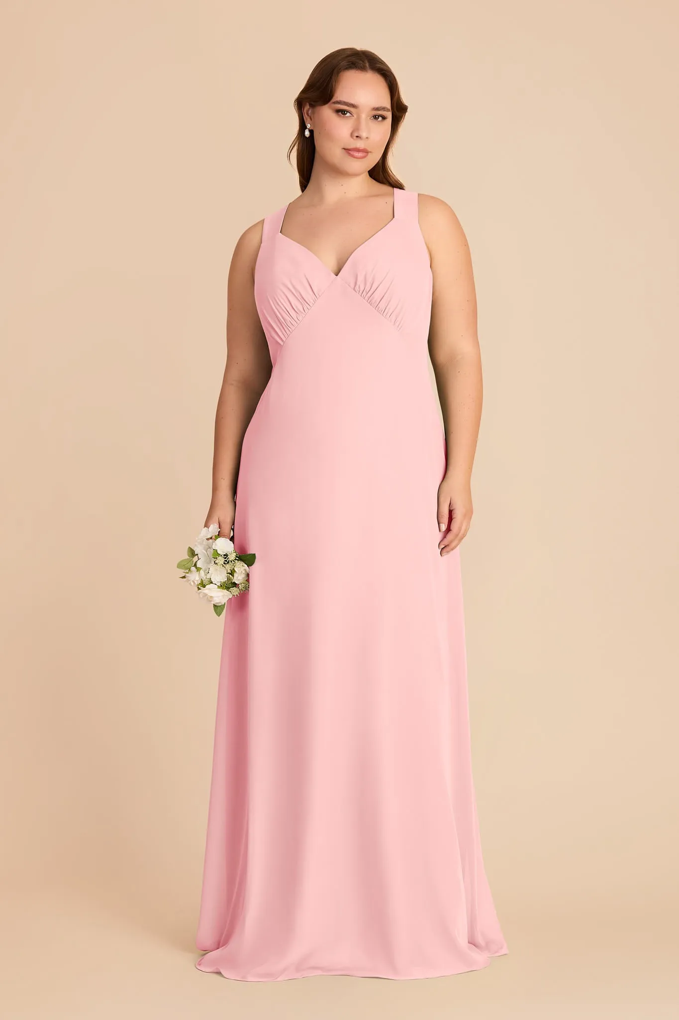 Veronica Chiffon Dress - Bubblegum Pink sold by Birdy Grey product image thumbnail 2