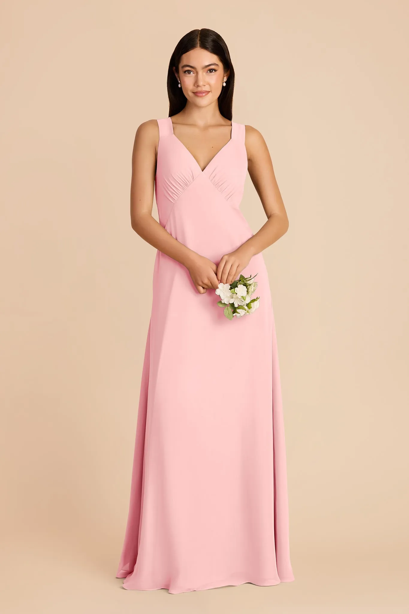 Veronica Chiffon Dress - Bubblegum Pink sold by Birdy Grey product image thumbnail 3