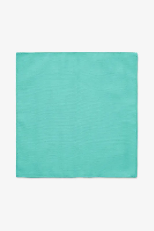 Didi Pocket Square - Aquamarine made by Birdy Grey