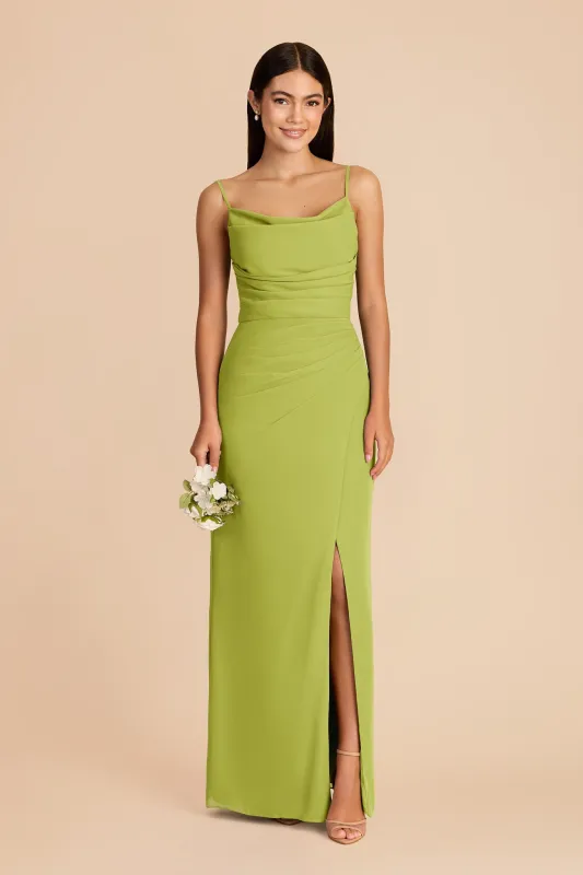 Lydia Chiffon Dress - Matcha made by Birdy Grey