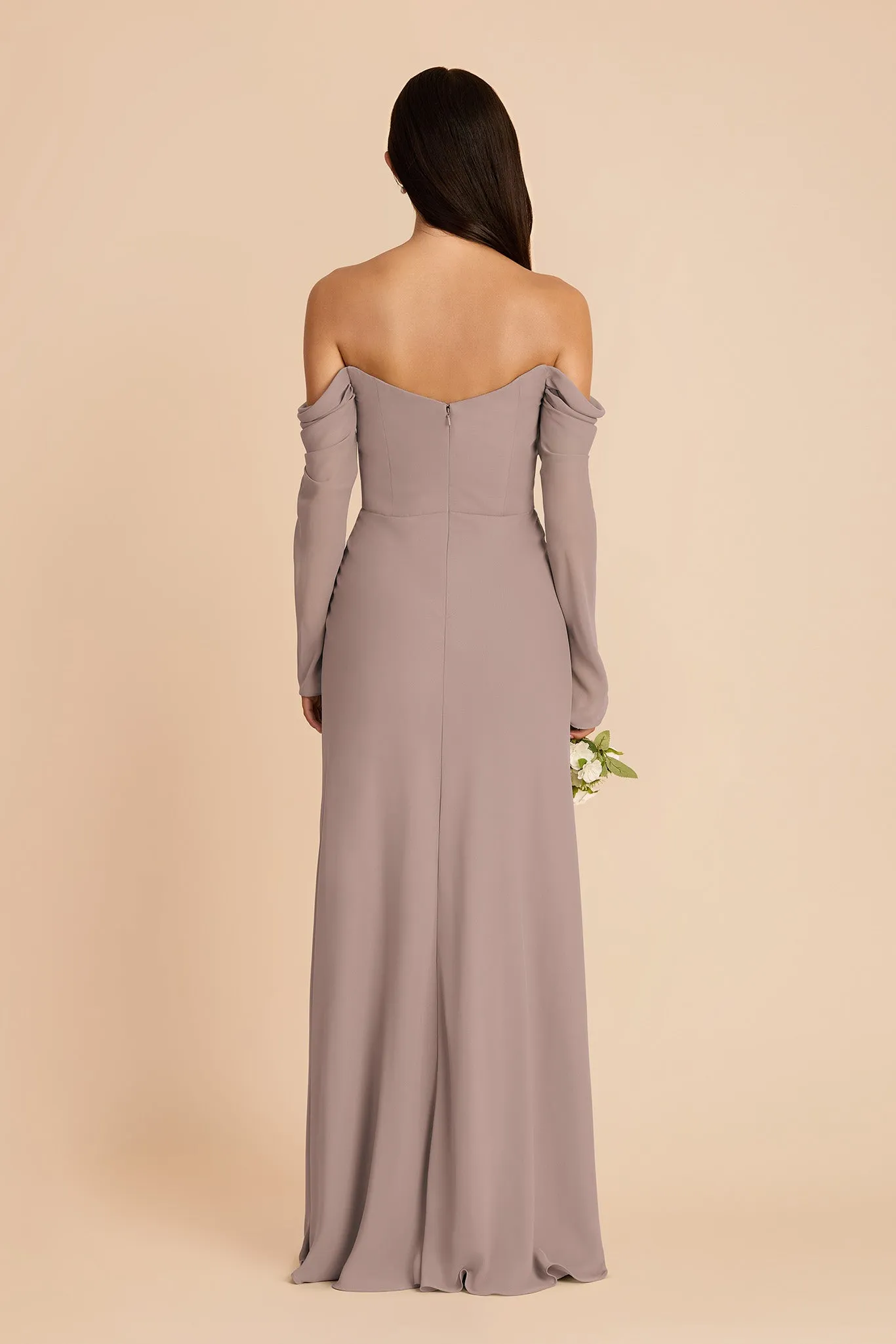 Maya Chiffon Dress - Toffee sold by Birdy Grey product image thumbnail 5