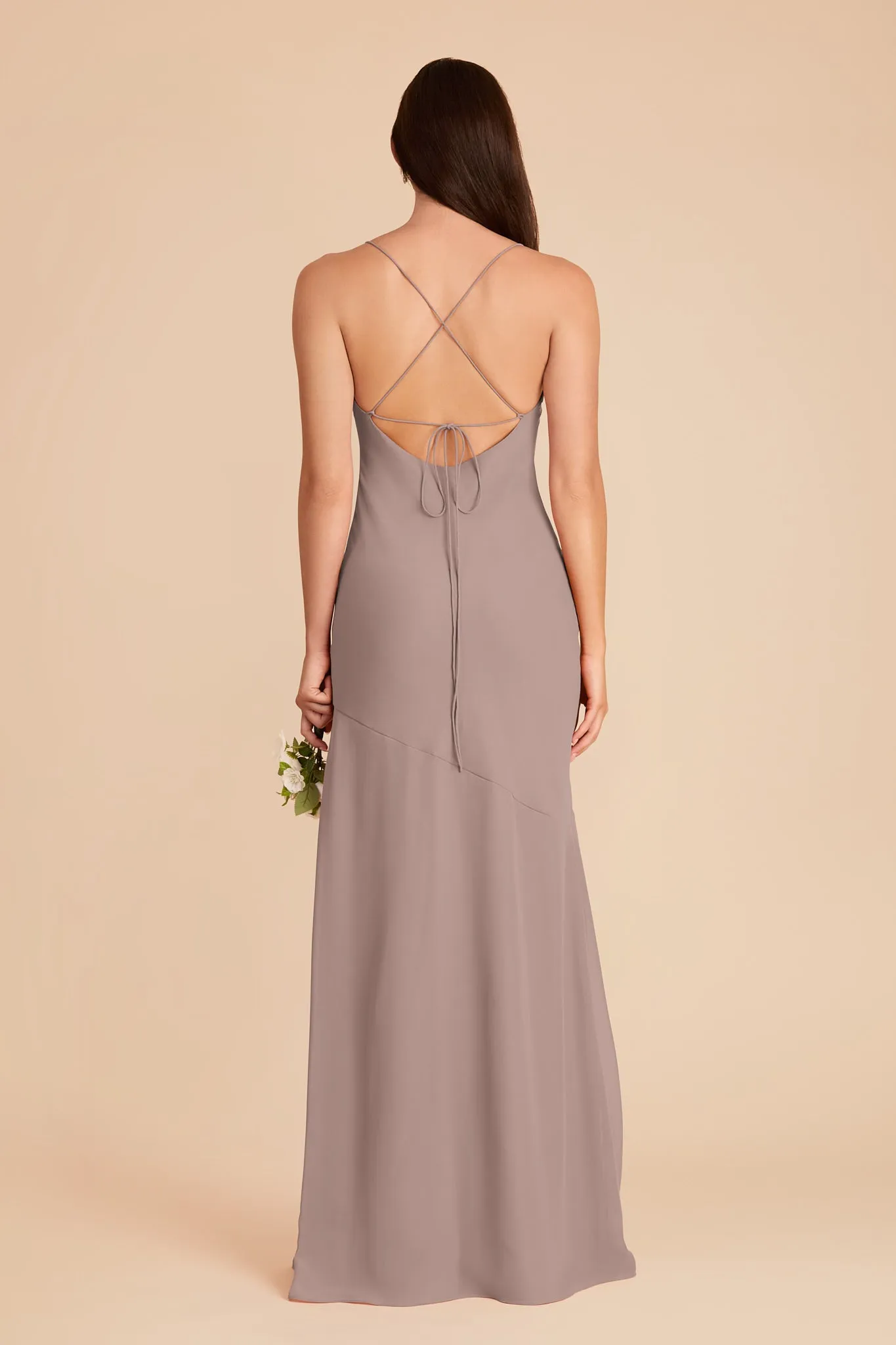 Olivia Chiffon Dress - Toffee sold by Birdy Grey product image thumbnail 5