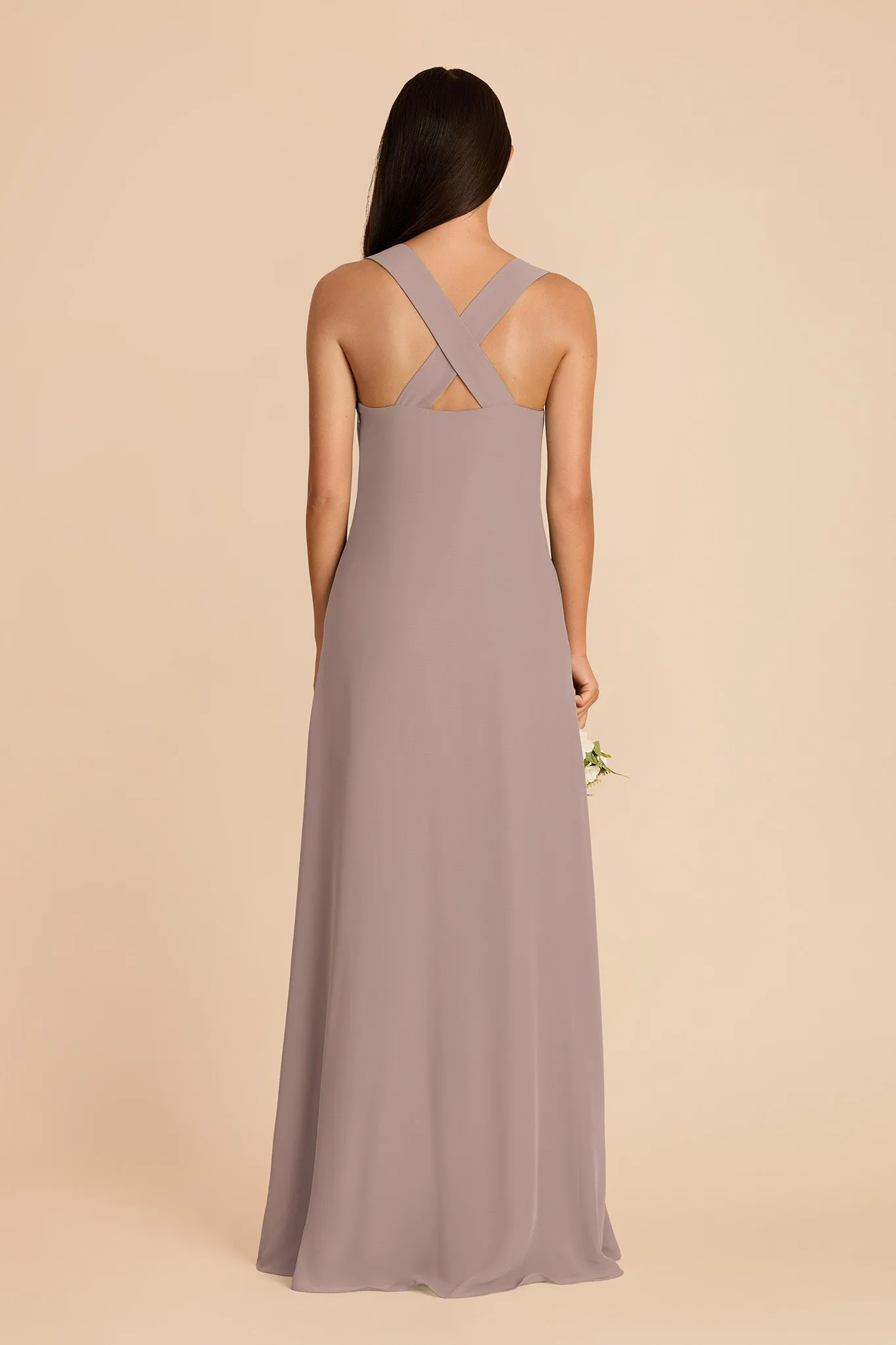 Veronica Chiffon Dress - Toffee sold by Birdy Grey product image thumbnail 5