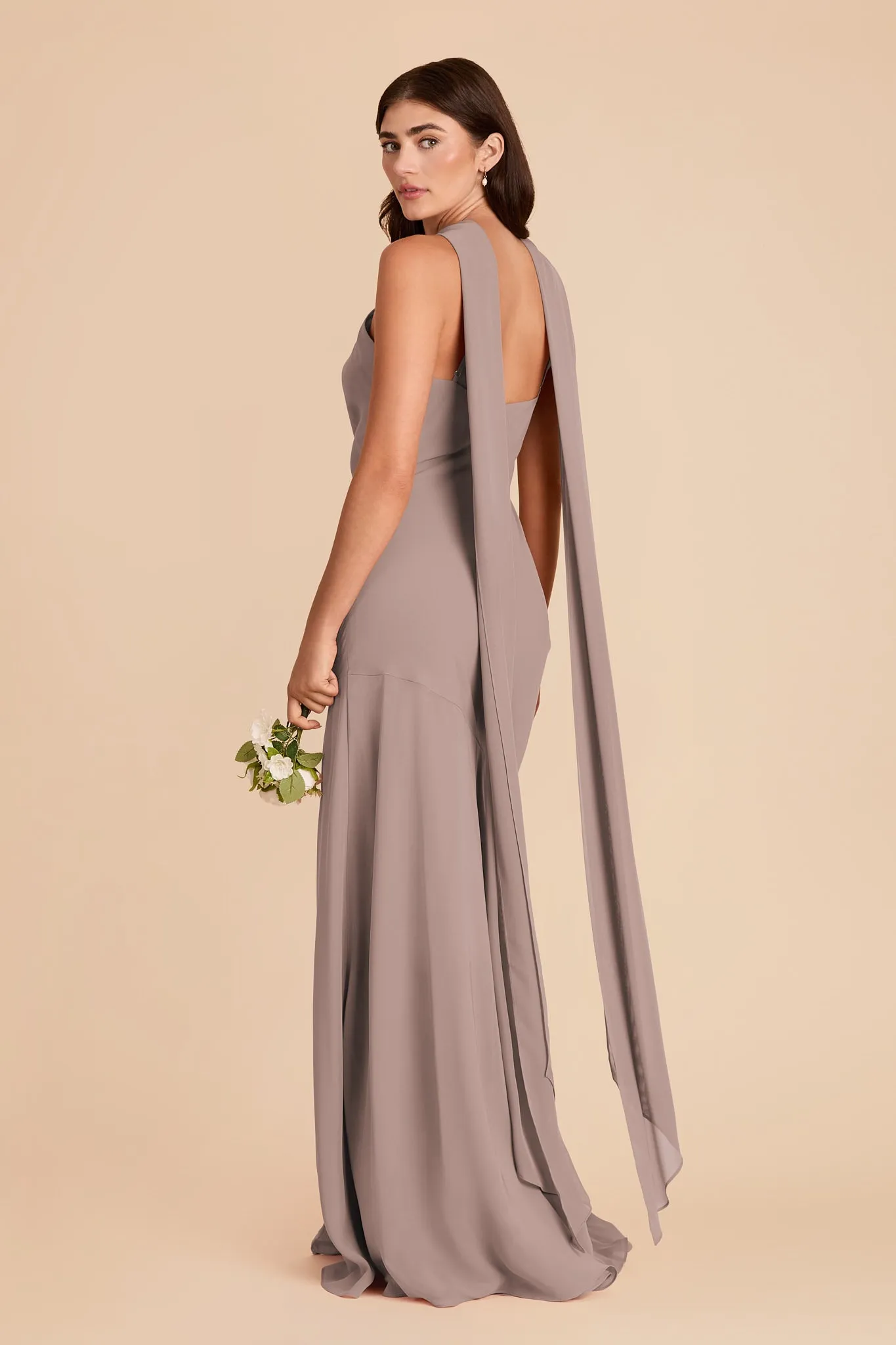 Eileen Chiffon Dress - Toffee sold by Birdy Grey product image thumbnail 5