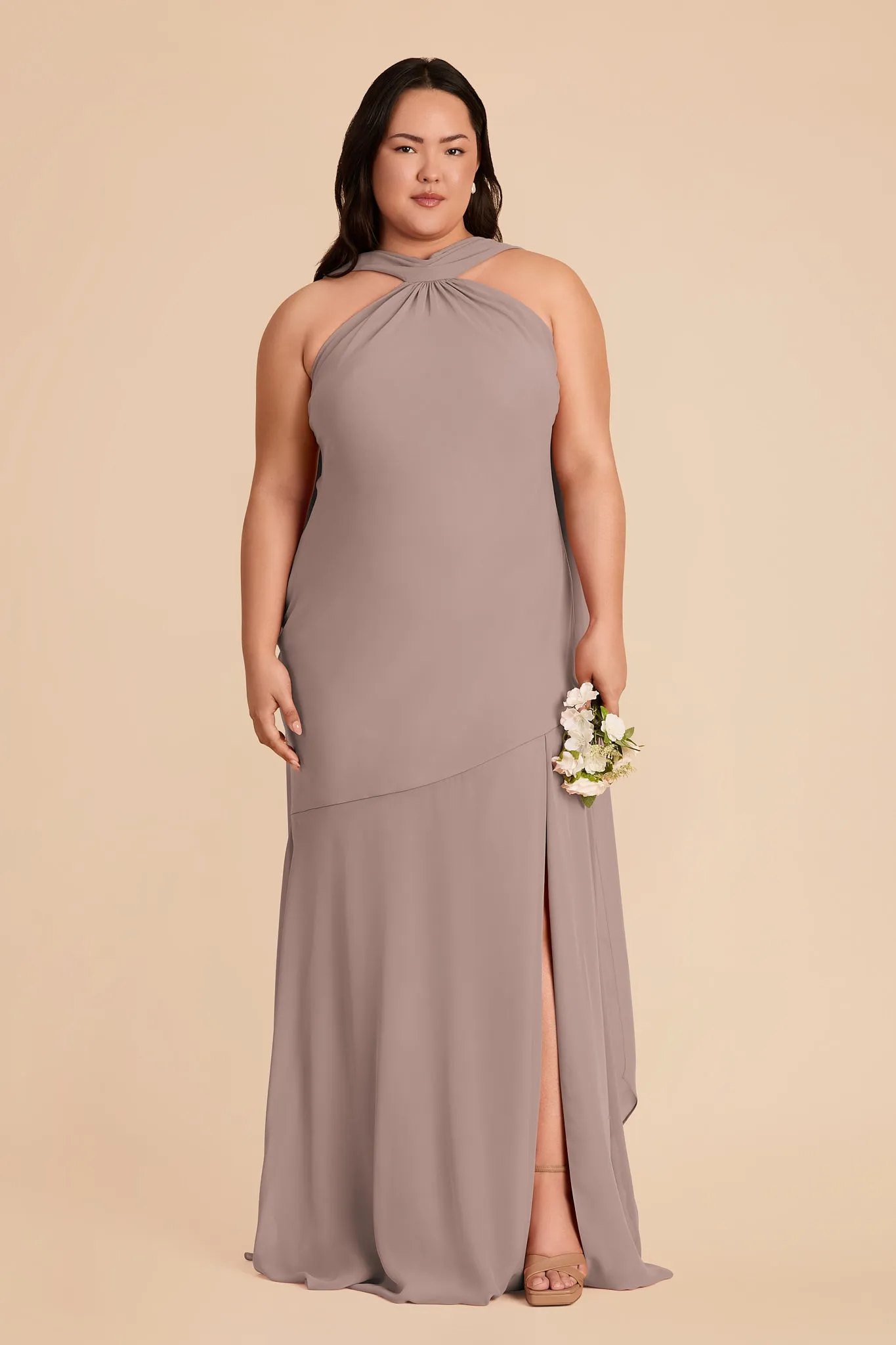 Eileen Chiffon Dress - Toffee sold by Birdy Grey product image thumbnail 2