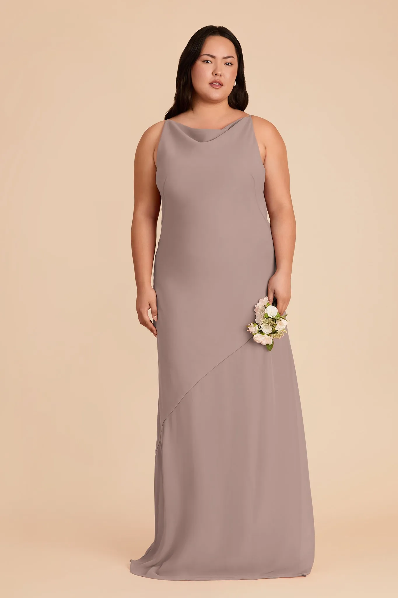 Destiny Chiffon Dress - Toffee sold by Birdy Grey product image thumbnail 2