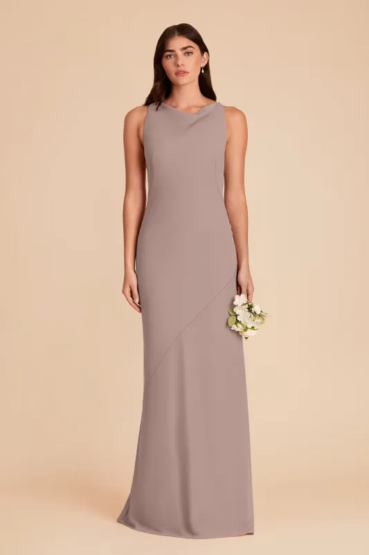 Destiny Chiffon Dress - Toffee made by Birdy Grey