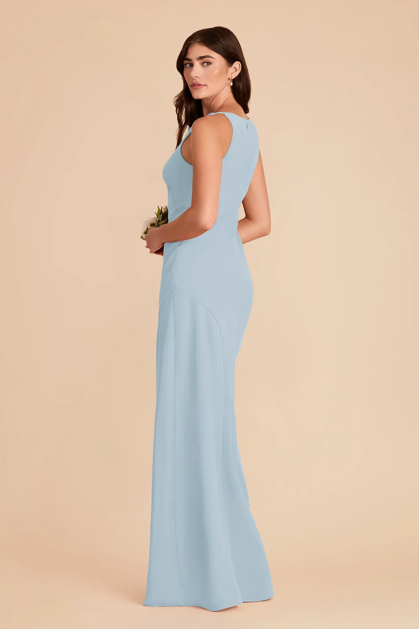 Destiny Chiffon Dress - Sky Blue sold by Birdy Grey product image thumbnail 4