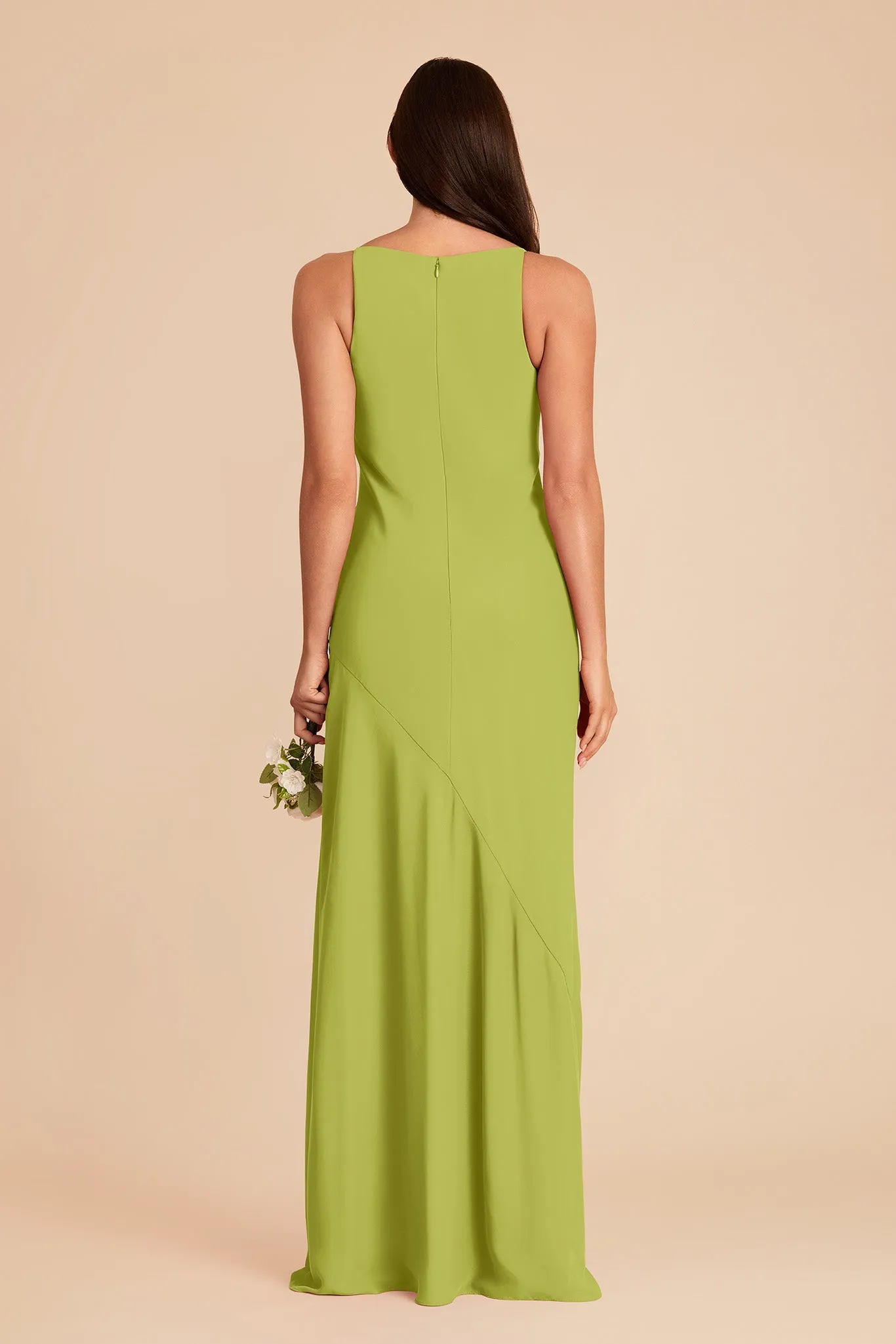 Destiny Chiffon Dress - Matcha sold by Birdy Grey product image thumbnail 5
