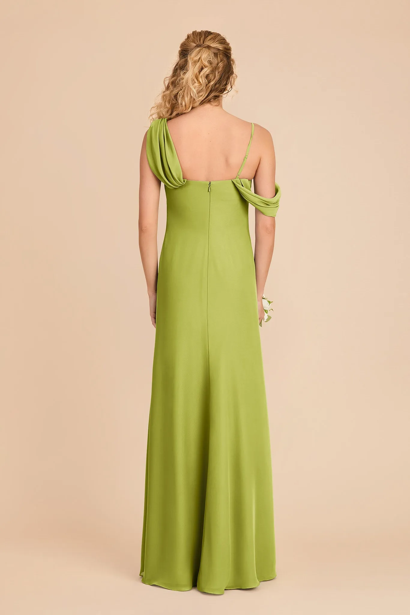Freya Chiffon Dress - Matcha sold by Birdy Grey product image thumbnail 5
