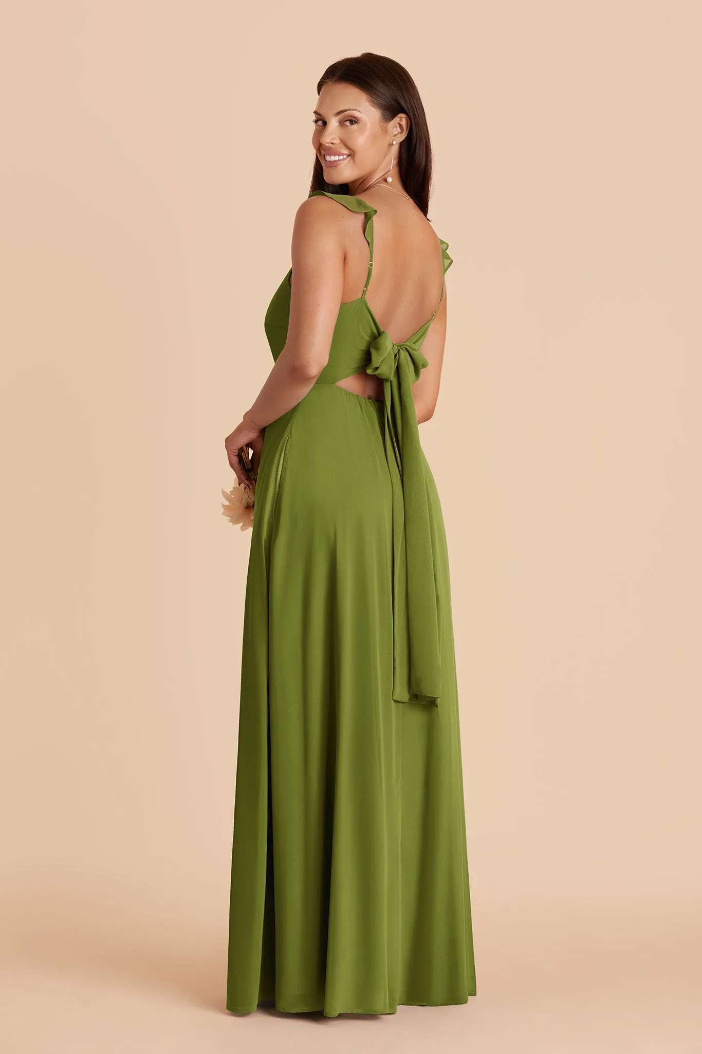 Doris Chiffon Dress - Cactus sold by Birdy Grey product image thumbnail 4