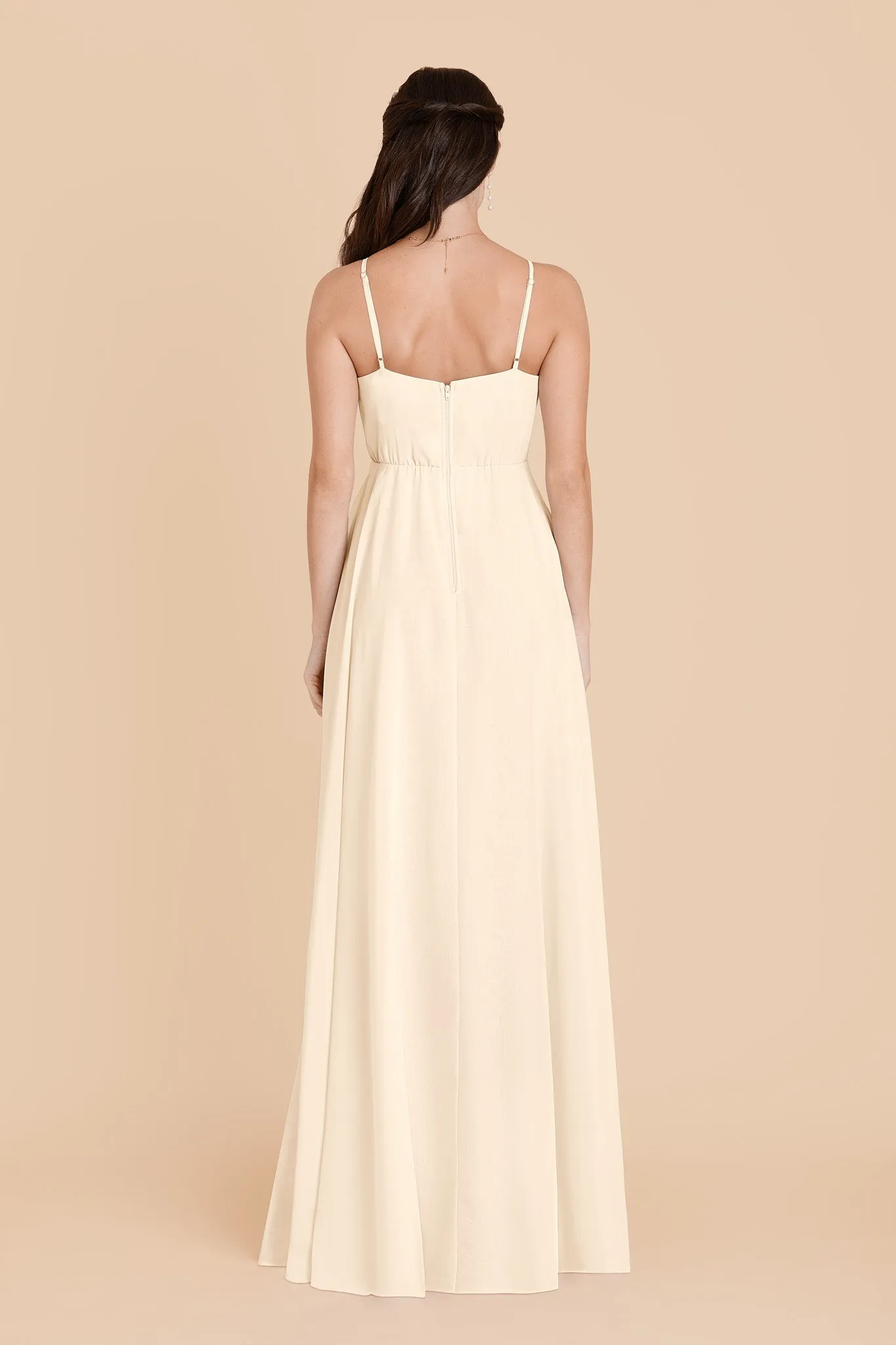 Kaia Chiffon Dress - Ivory Cream sold by Birdy Grey product image thumbnail 5