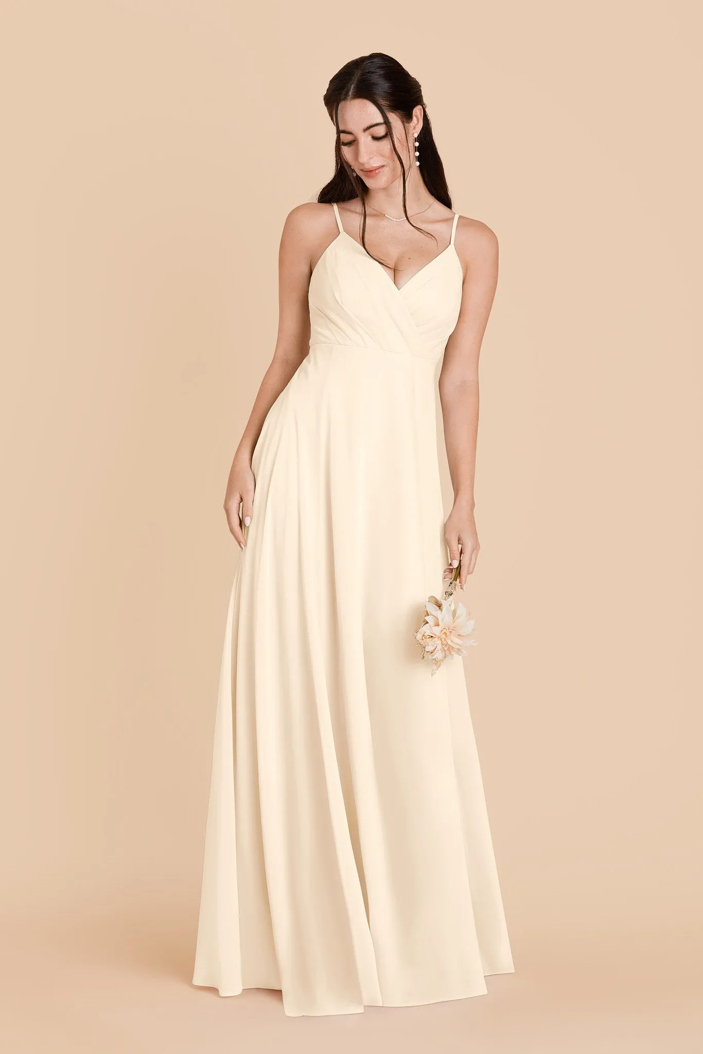 Kaia Chiffon Dress - Ivory Cream sold by Birdy Grey product image thumbnail 3