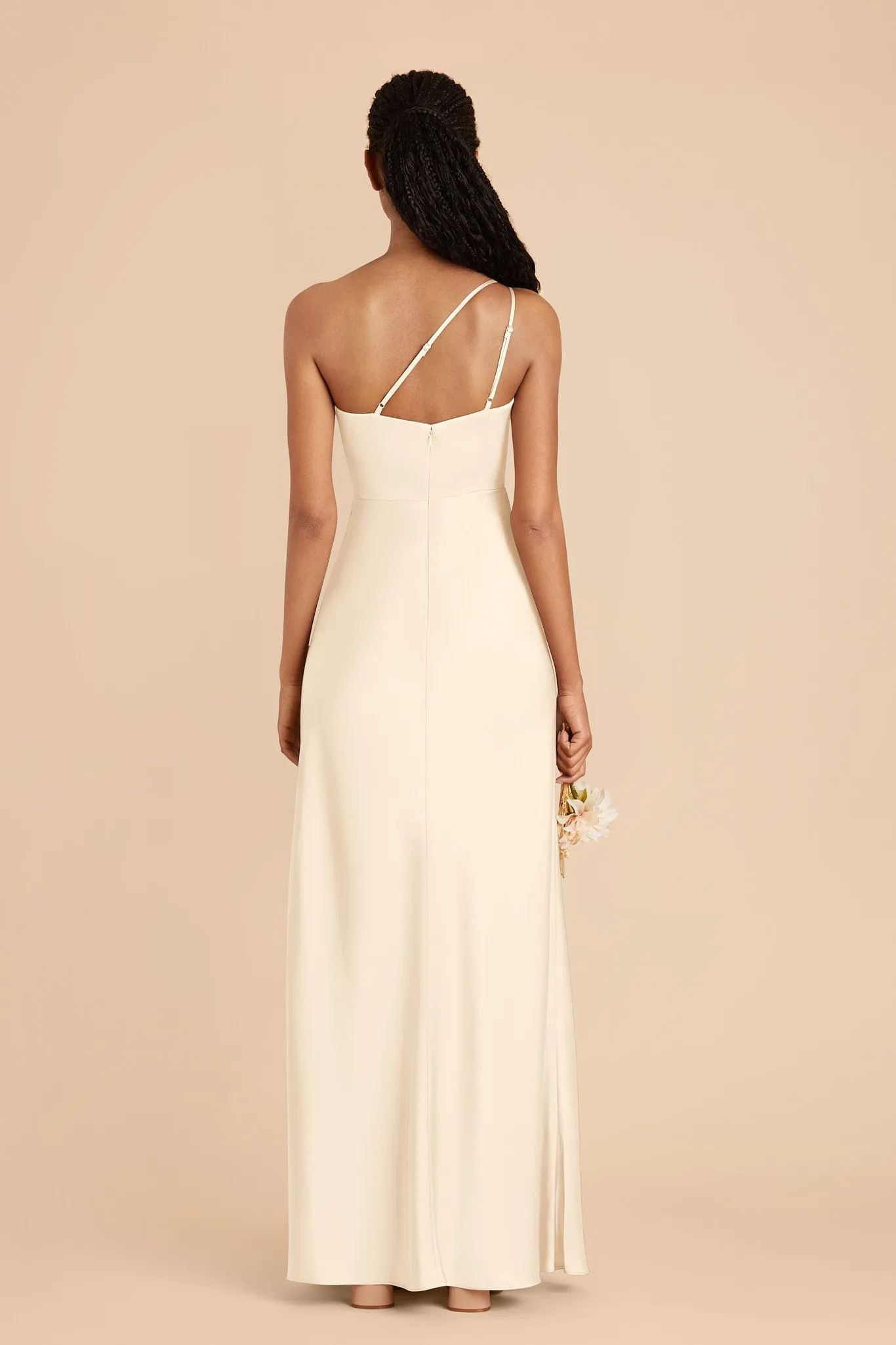 Kensie Matte Satin Dress - Ivory Cream sold by Birdy Grey product image thumbnail 4