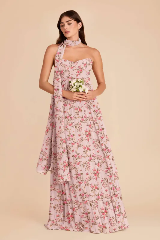 Vera Chiffon Scarf - Wild Rose Garden made by Birdy Grey