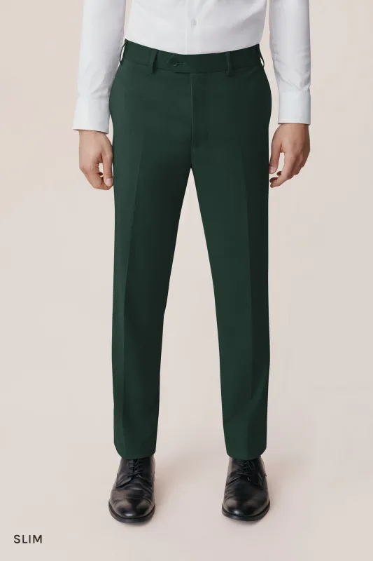 Taylor Suit Pants - Dark Green made by Birdy Grey