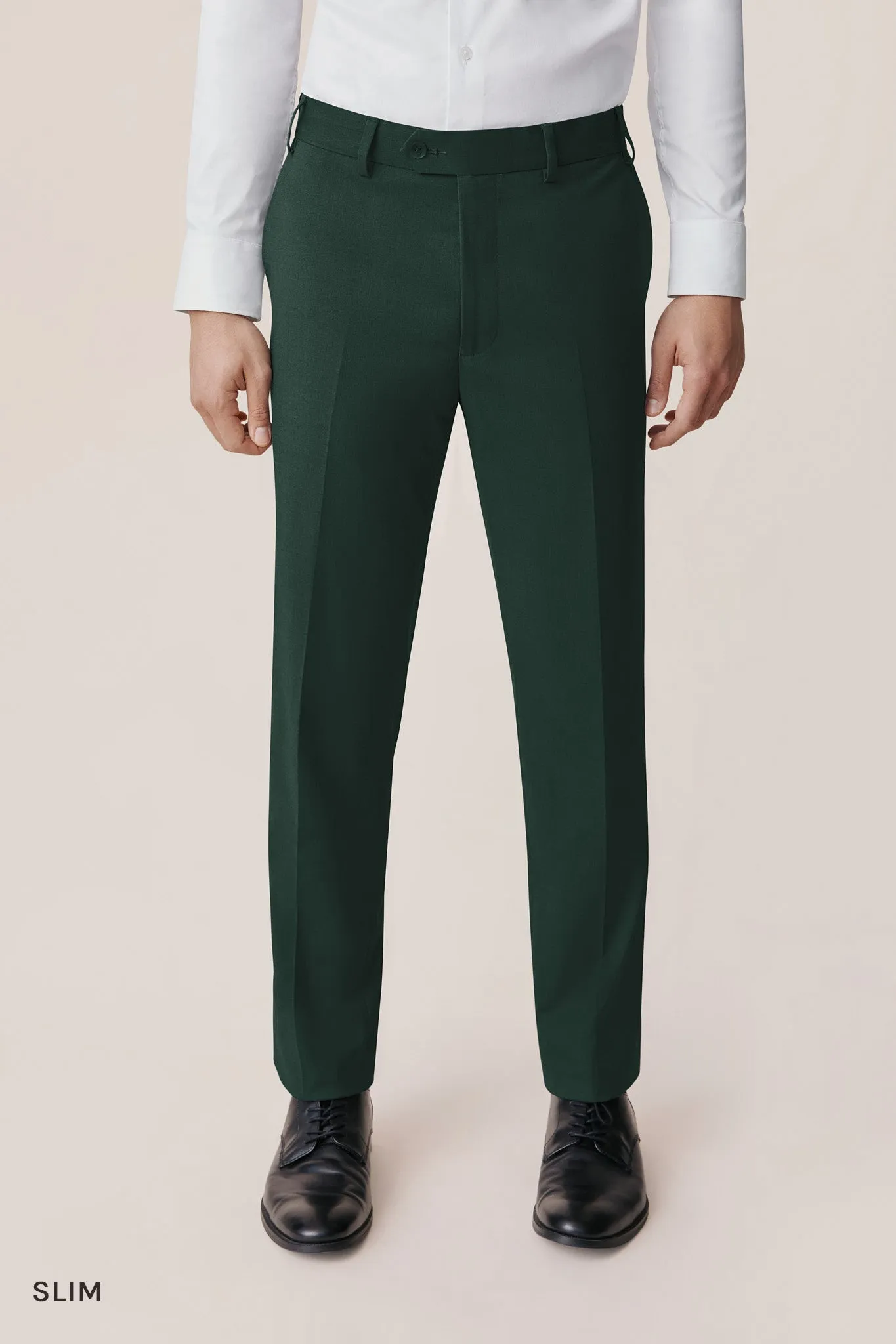 Taylor Suit Pants - Dark Green sold by Birdy Grey