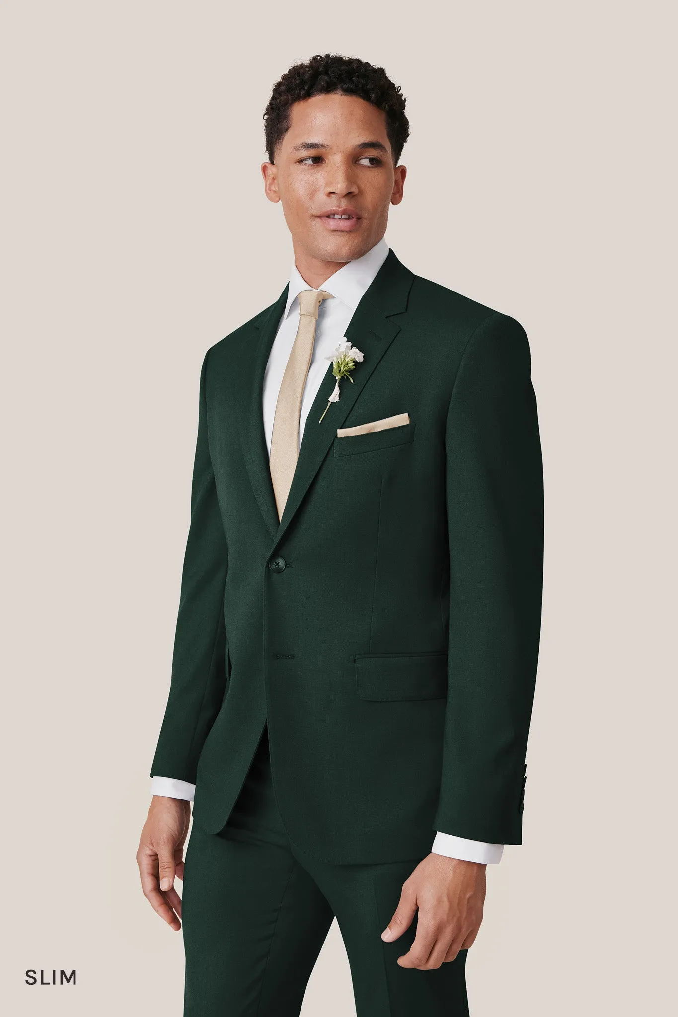 Taylor Suit Jacket - Dark Green sold by Birdy Grey product image thumbnail 2