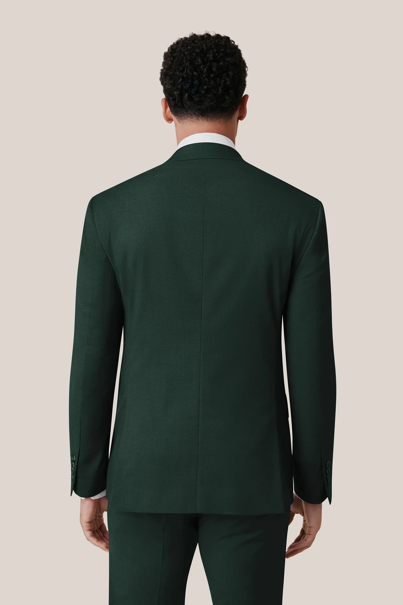 Taylor Suit Jacket - Dark Green sold by Birdy Grey product image thumbnail 4