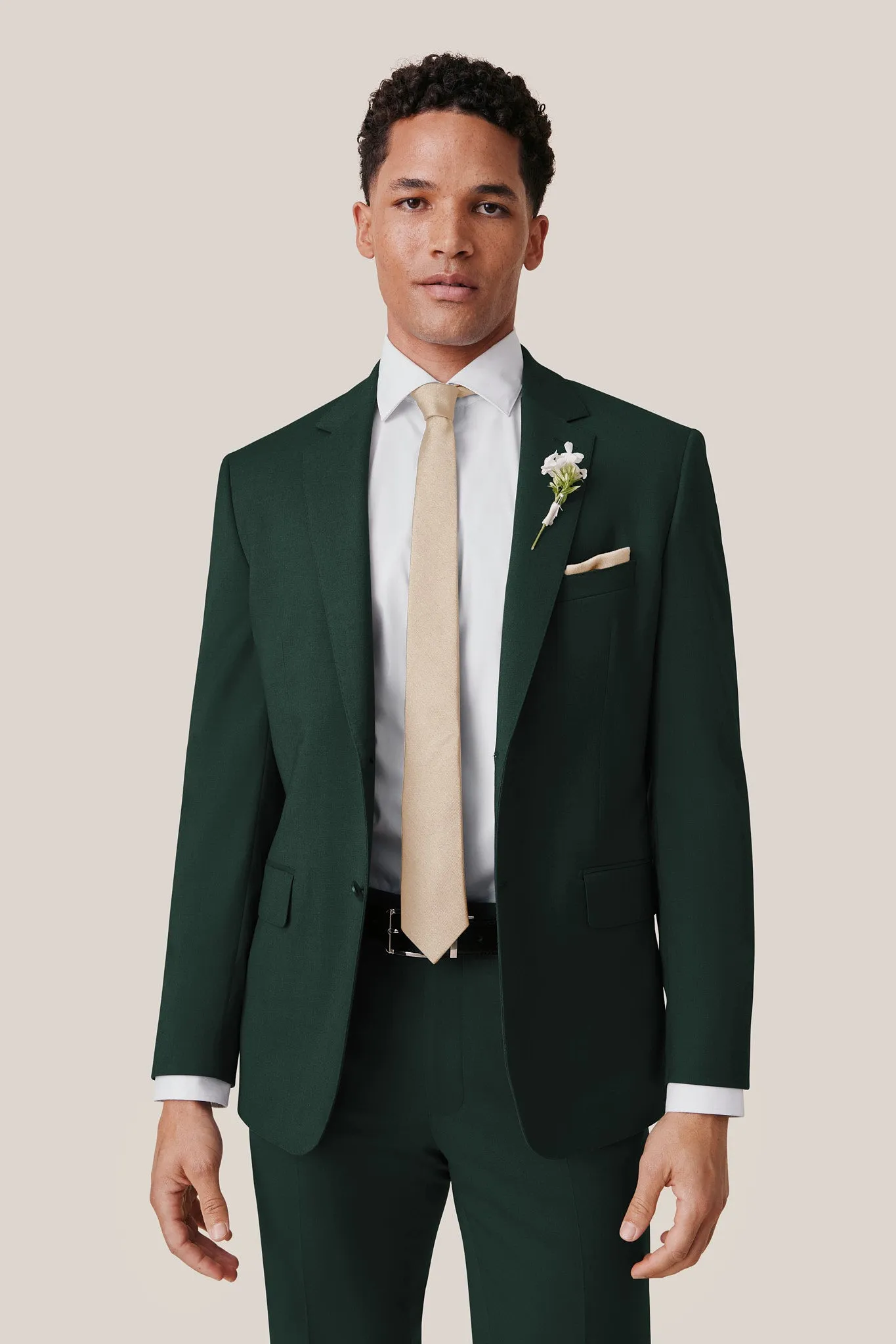 Taylor Suit Jacket - Dark Green sold by Birdy Grey