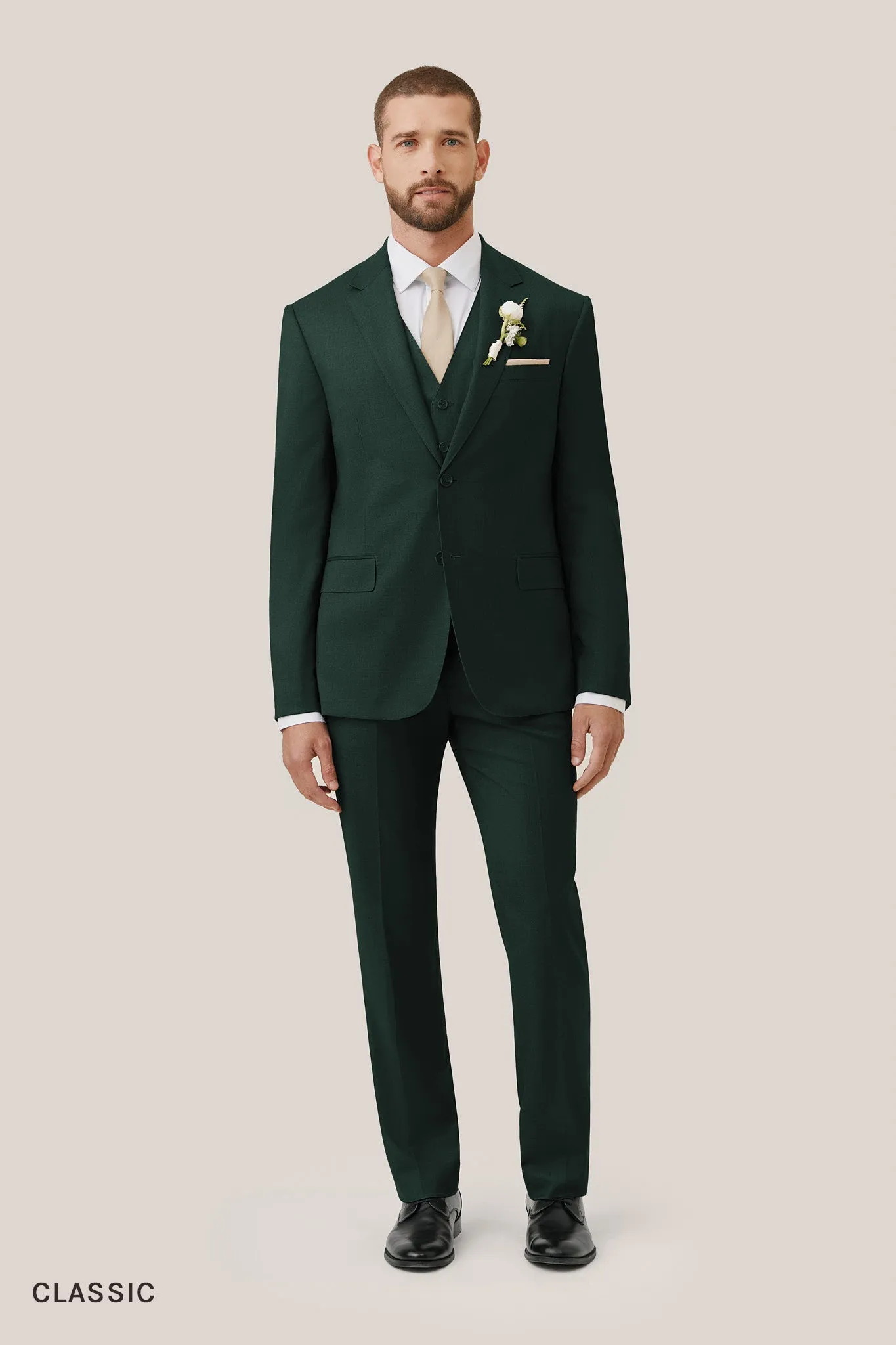 Taylor Suit Jacket - Dark Green sold by Birdy Grey product image thumbnail 5