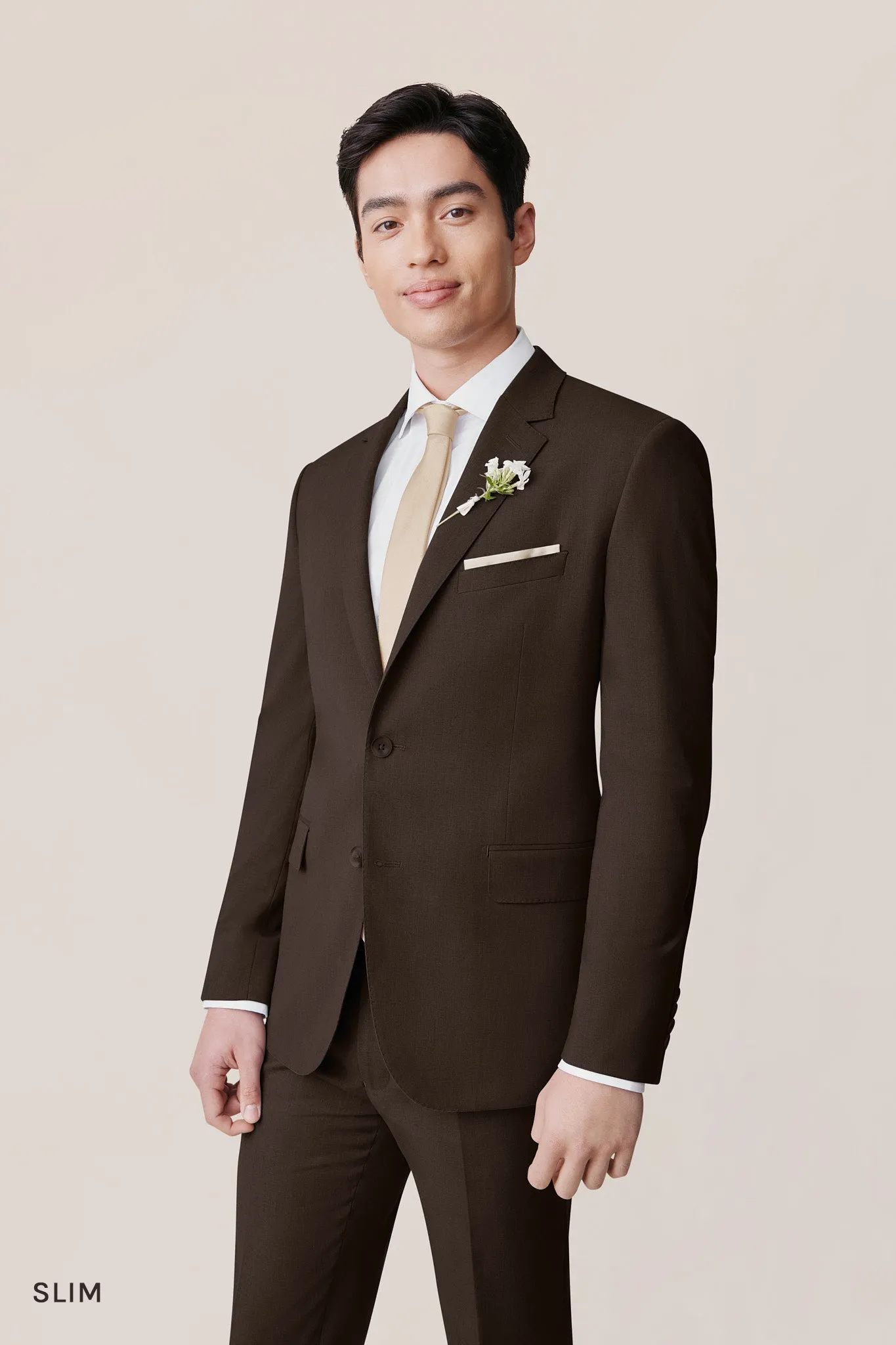 Taylor Suit Jacket - Dark Brown sold by Birdy Grey product image thumbnail 2
