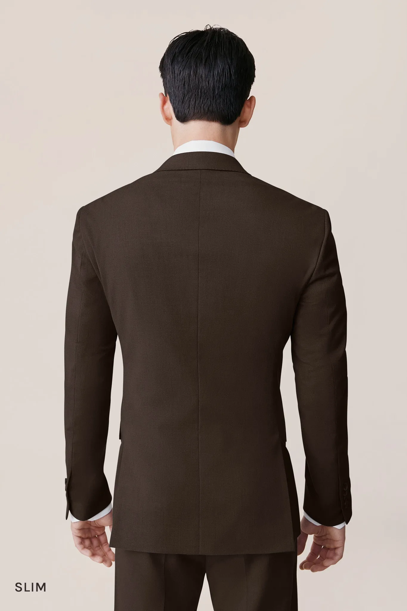 Taylor Suit Jacket - Dark Brown sold by Birdy Grey product image thumbnail 4