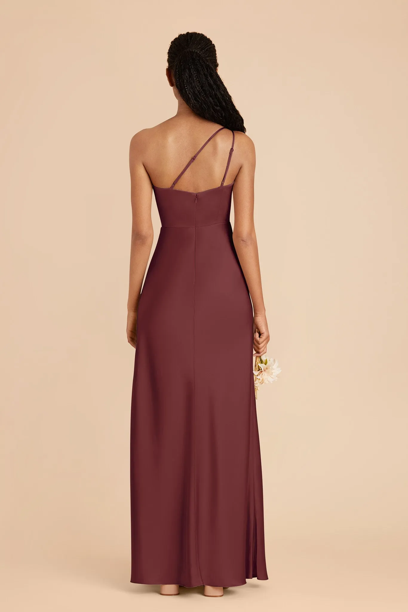 Kensie Matte Satin Dress - Rosewood sold by Birdy Grey product image thumbnail 4