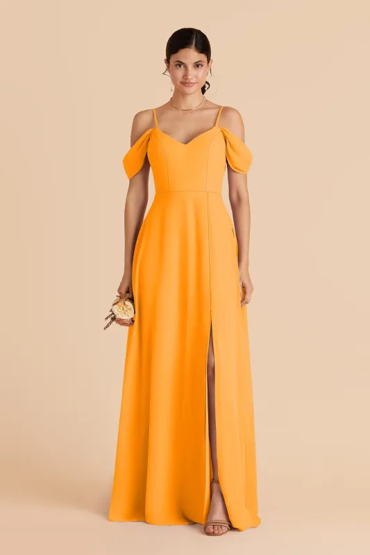 Devin Chiffon Dress Slit - Mango made by Birdy Grey