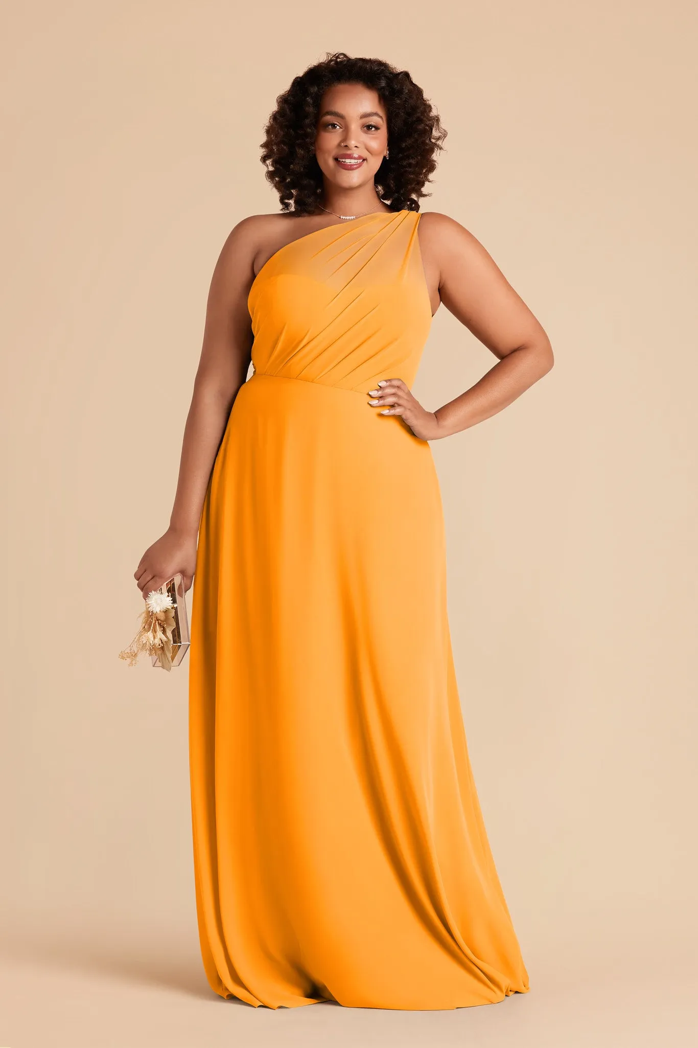 Kira Chiffon Dress - Mango sold by Birdy Grey product image thumbnail 2