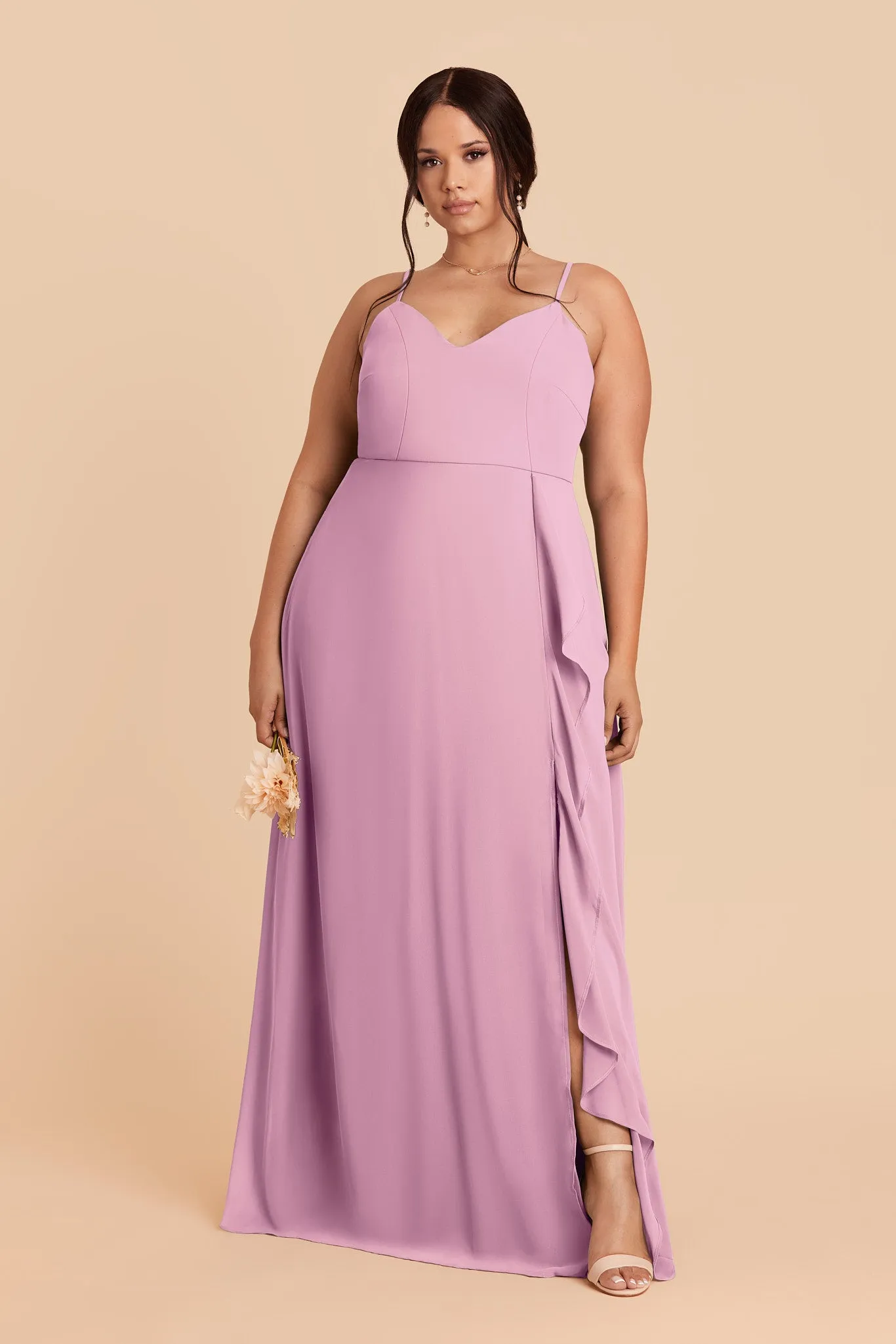 Theresa Chiffon Dress - Orchid sold by Birdy Grey product image thumbnail 2
