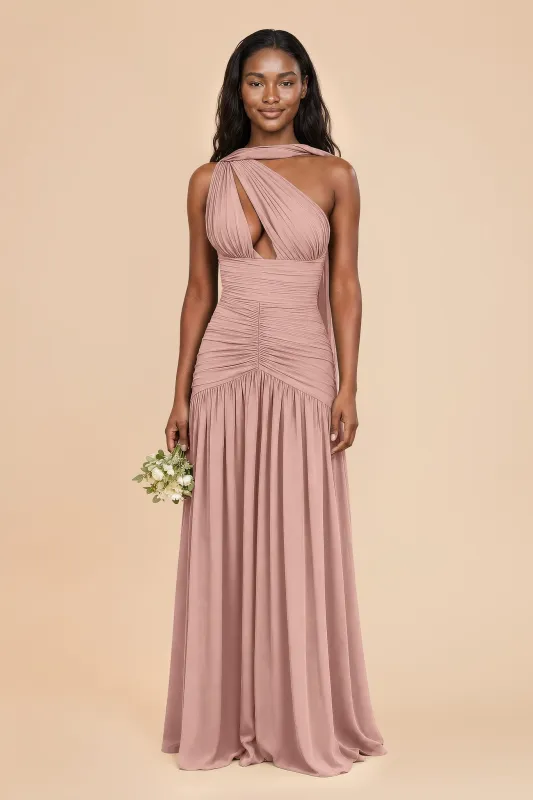Juju Chiffon Dress - English Rose made by Birdy Grey