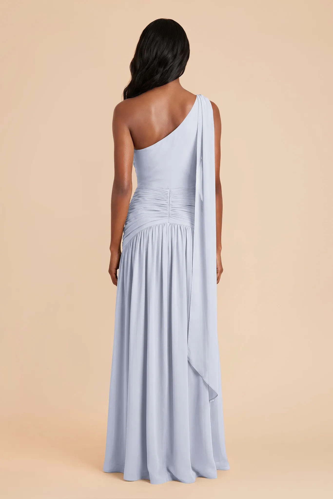Juju Chiffon Dress - Ice Blue sold by Birdy Grey product image thumbnail 4