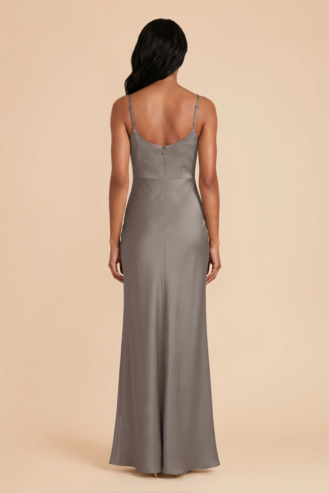 Meg Matte Satin Dress - Quartz sold by Birdy Grey product image thumbnail 4