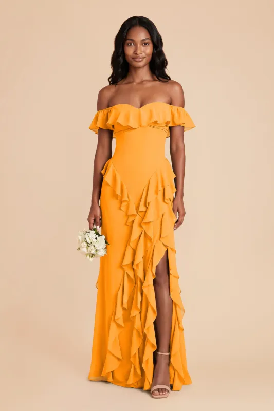 Sindy Chiffon Dress - Mango made by Birdy Grey