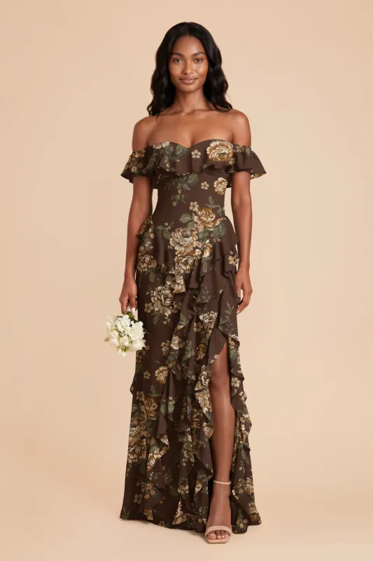 Sindy Chiffon Dress - Rustic Meadows made by Birdy Grey