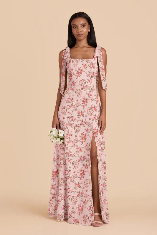 Alex Chiffon Dress - Wild Rose Garden made by Birdy Grey