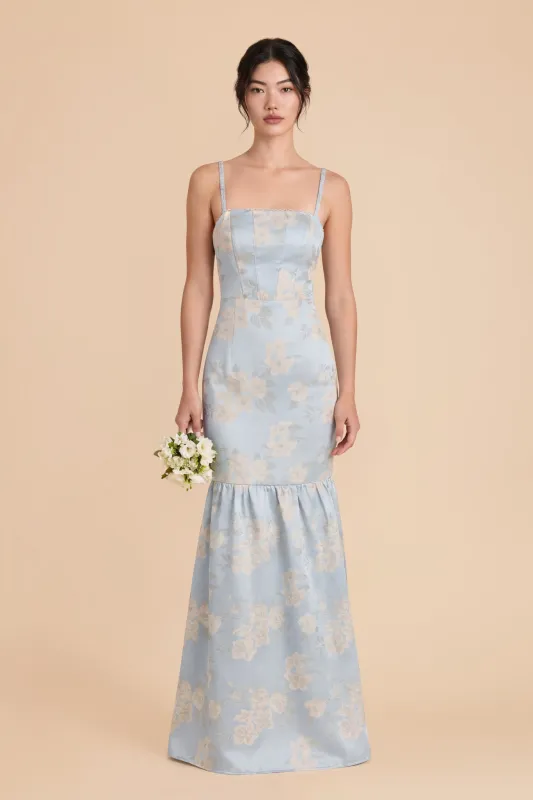 Soiree Dress - Dusty Blue Blush made by Birdy Grey