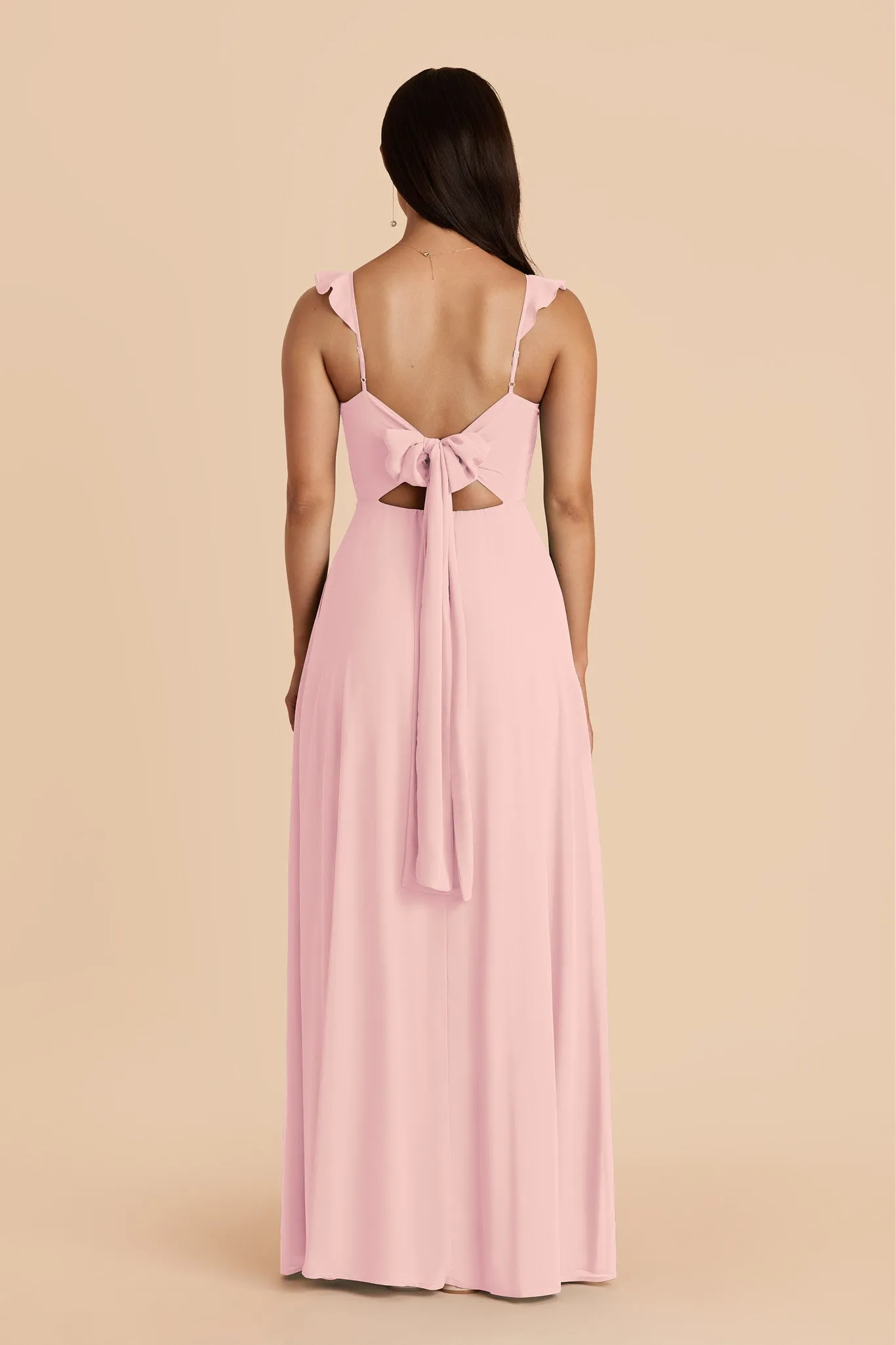 Doris Chiffon Dress - Fondant Pink sold by Birdy Grey product image thumbnail 5