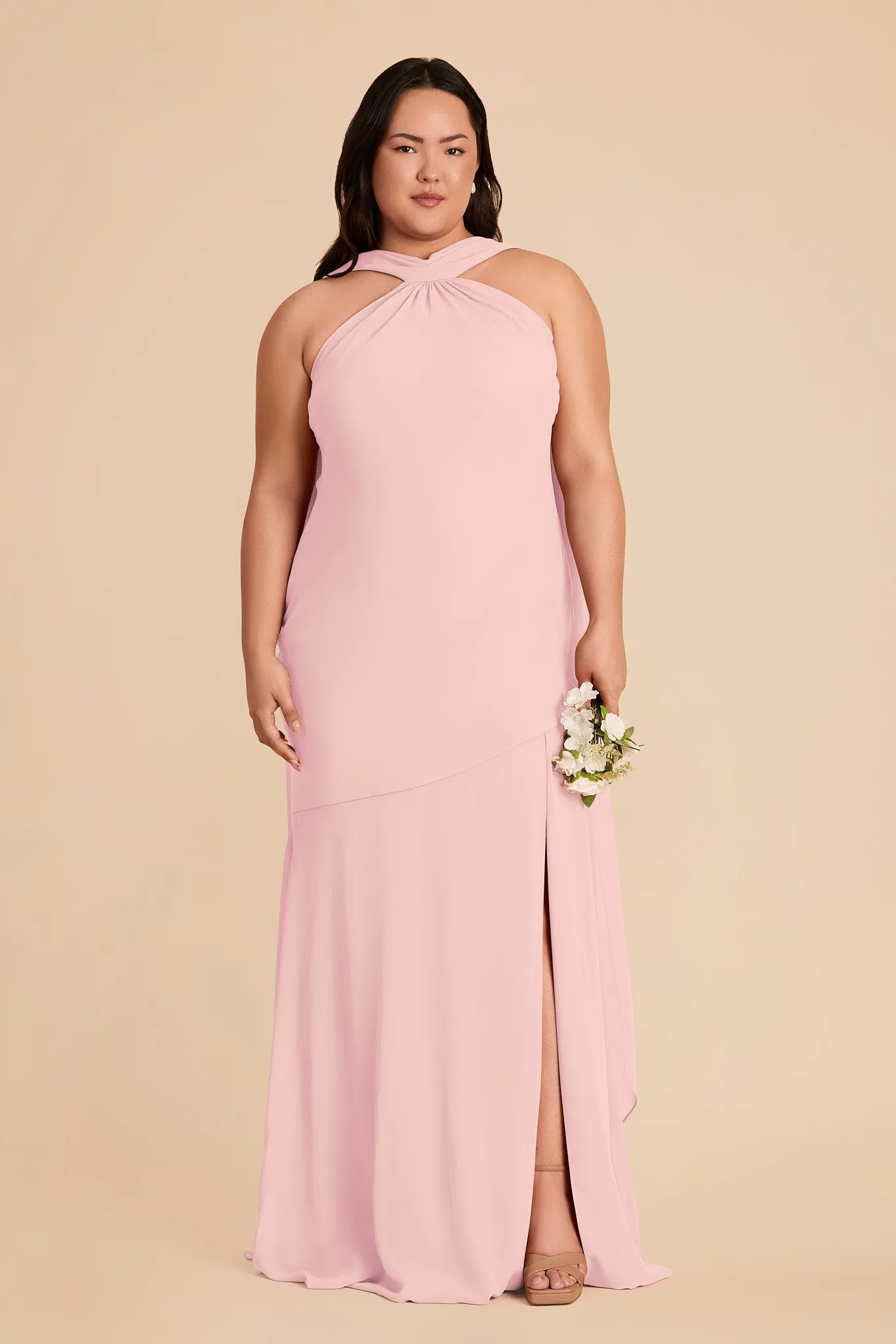 Eileen Chiffon Dress - Fondant Pink sold by Birdy Grey product image thumbnail 2