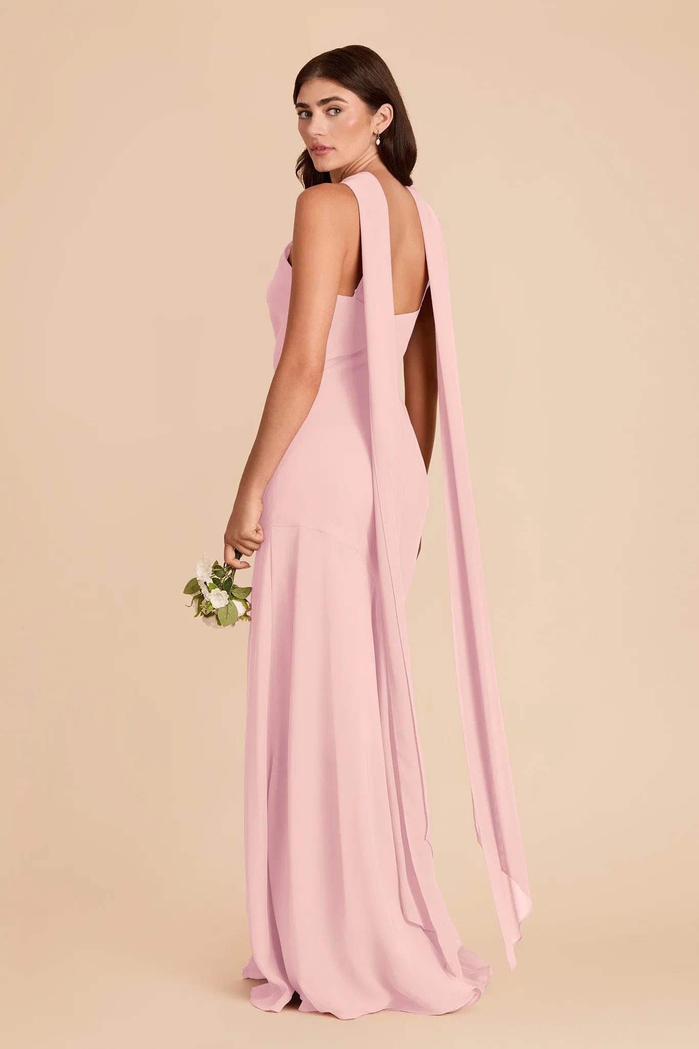 Eileen Chiffon Dress - Fondant Pink sold by Birdy Grey product image thumbnail 5