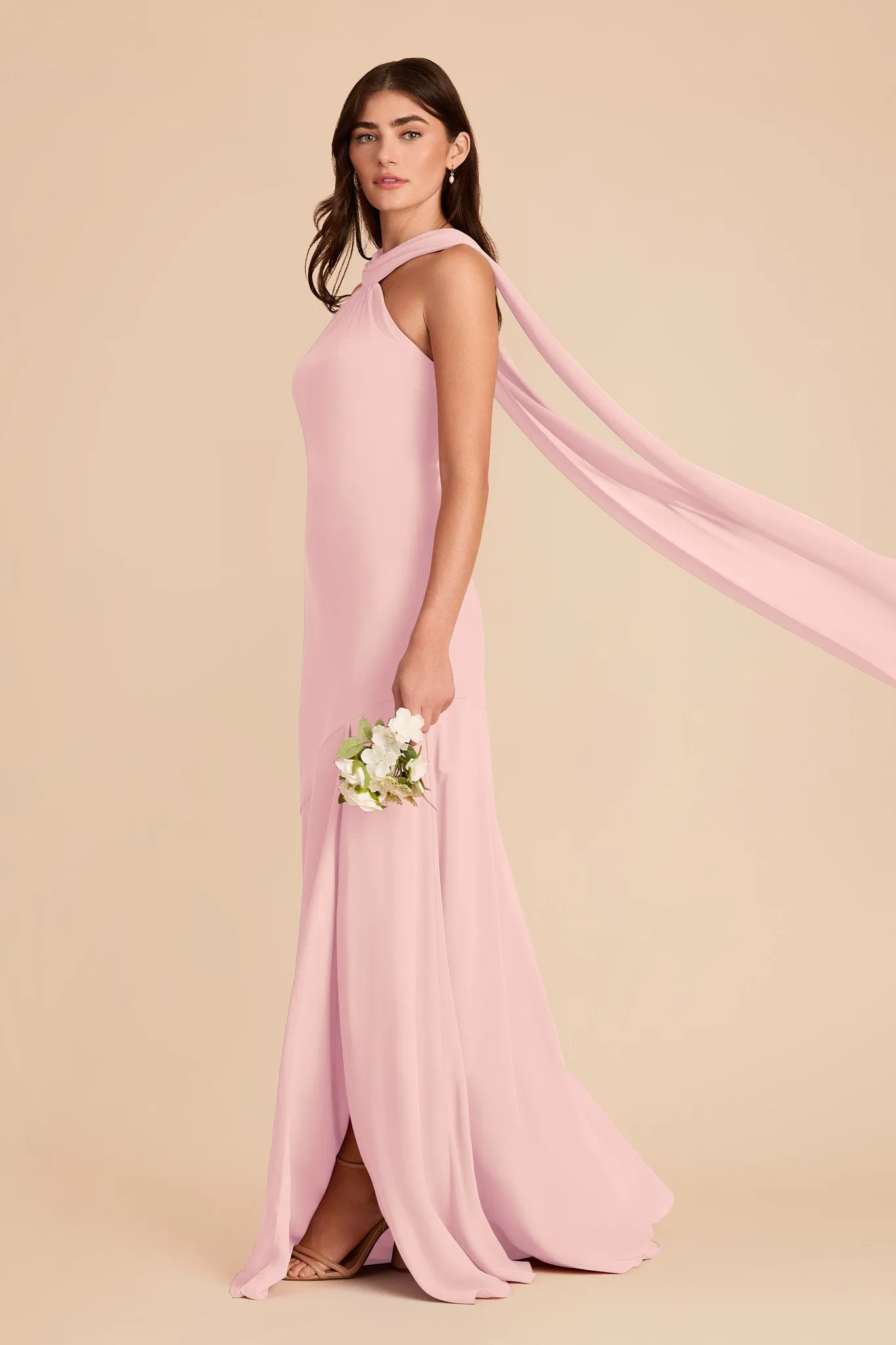 Eileen Chiffon Dress - Fondant Pink sold by Birdy Grey product image thumbnail 3