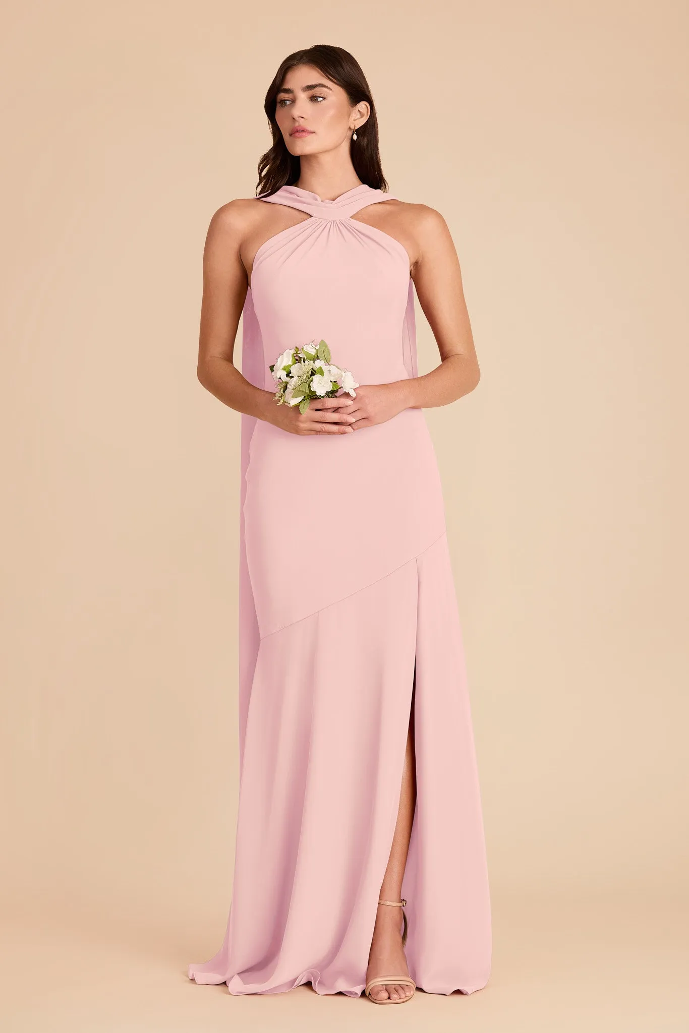 Eileen Chiffon Dress - Fondant Pink sold by Birdy Grey product image thumbnail 4