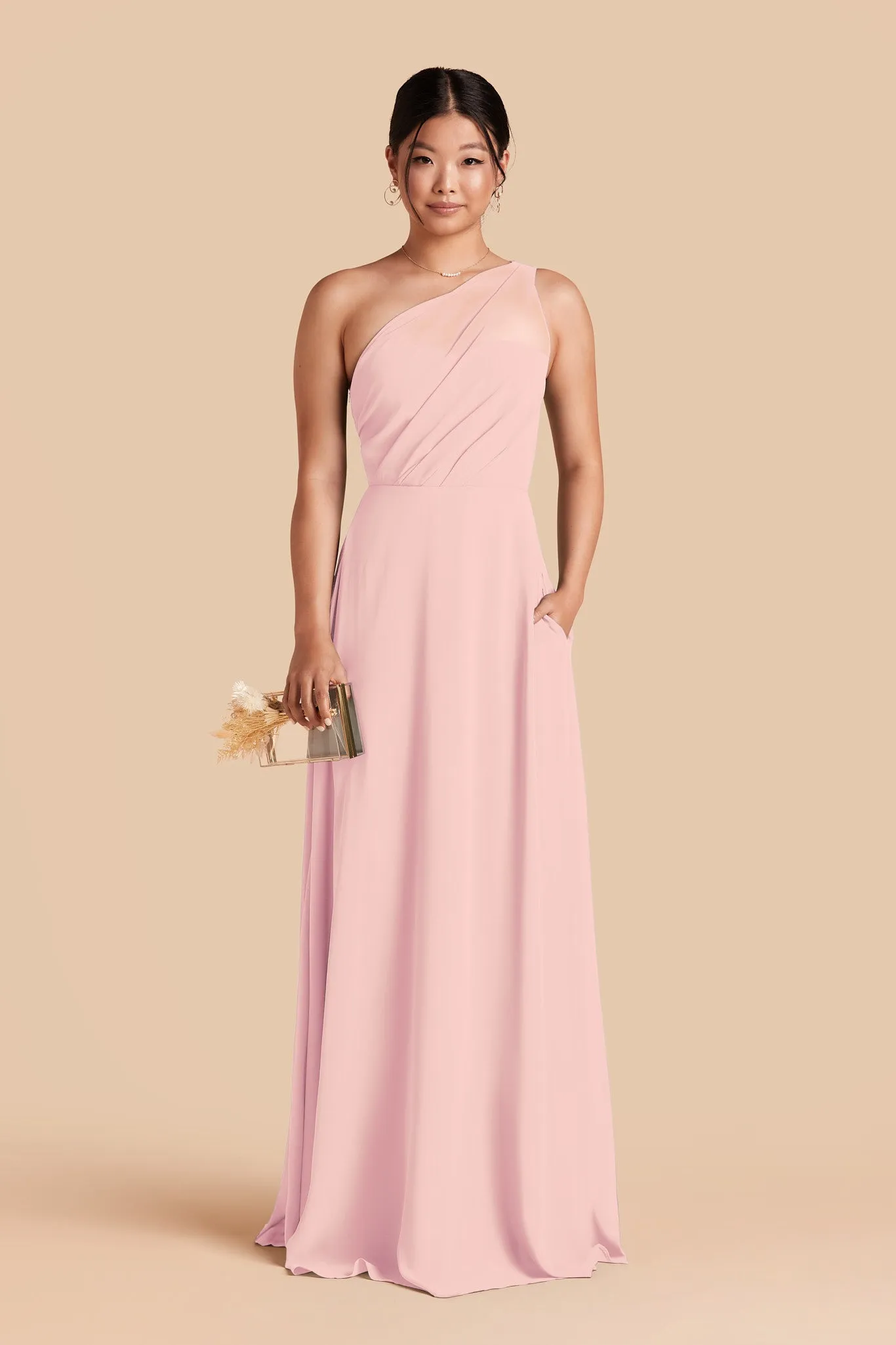 Kira Chiffon Dress - Fondant Pink sold by Birdy Grey product image thumbnail 3