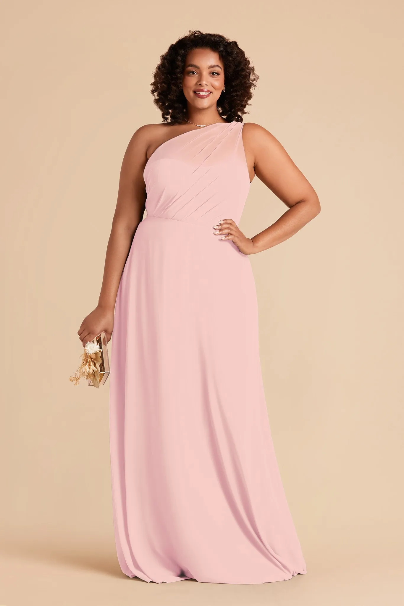 Kira Chiffon Dress - Fondant Pink sold by Birdy Grey product image thumbnail 2